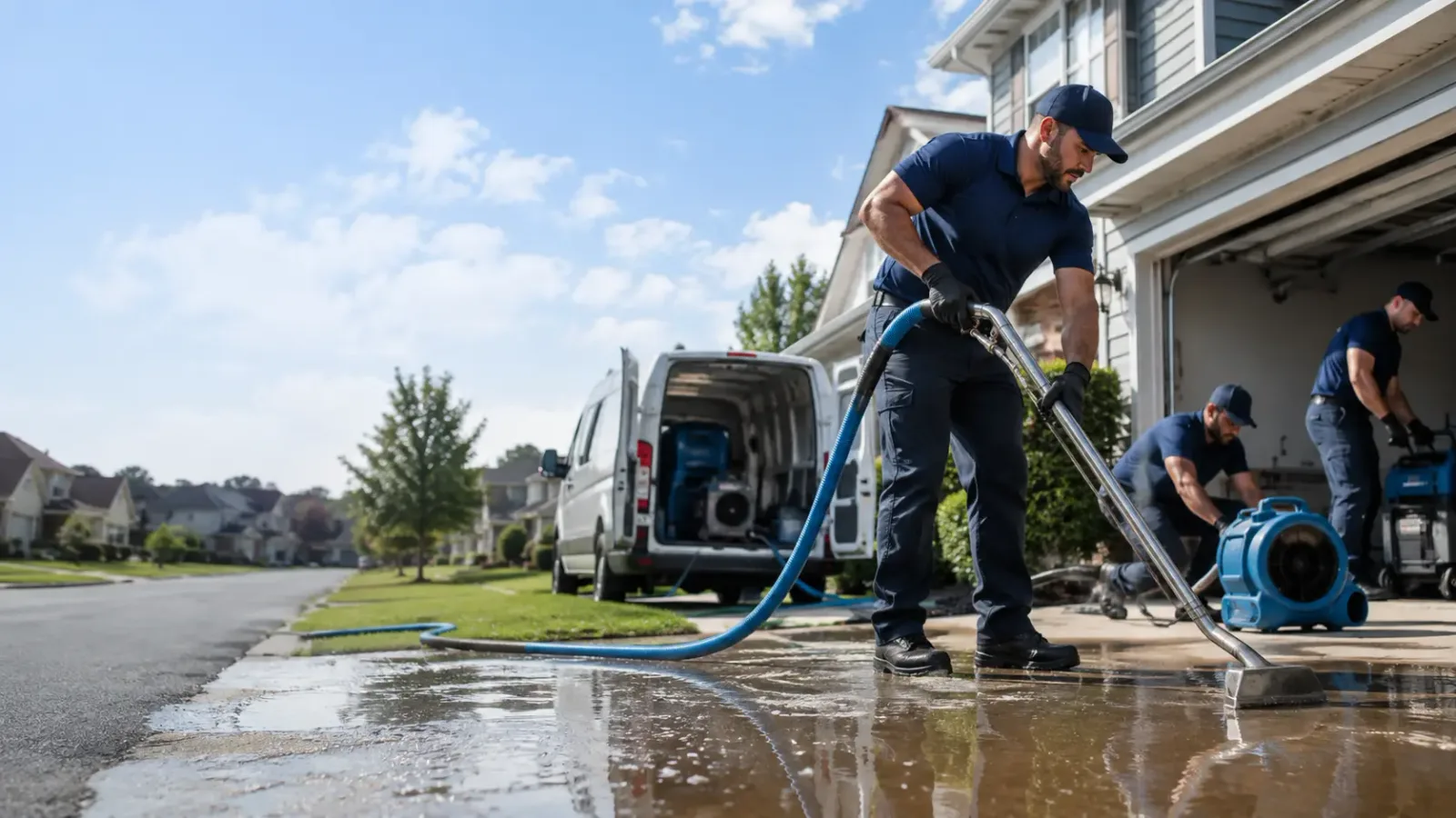 Flood Damage Restoration in Golf, IL